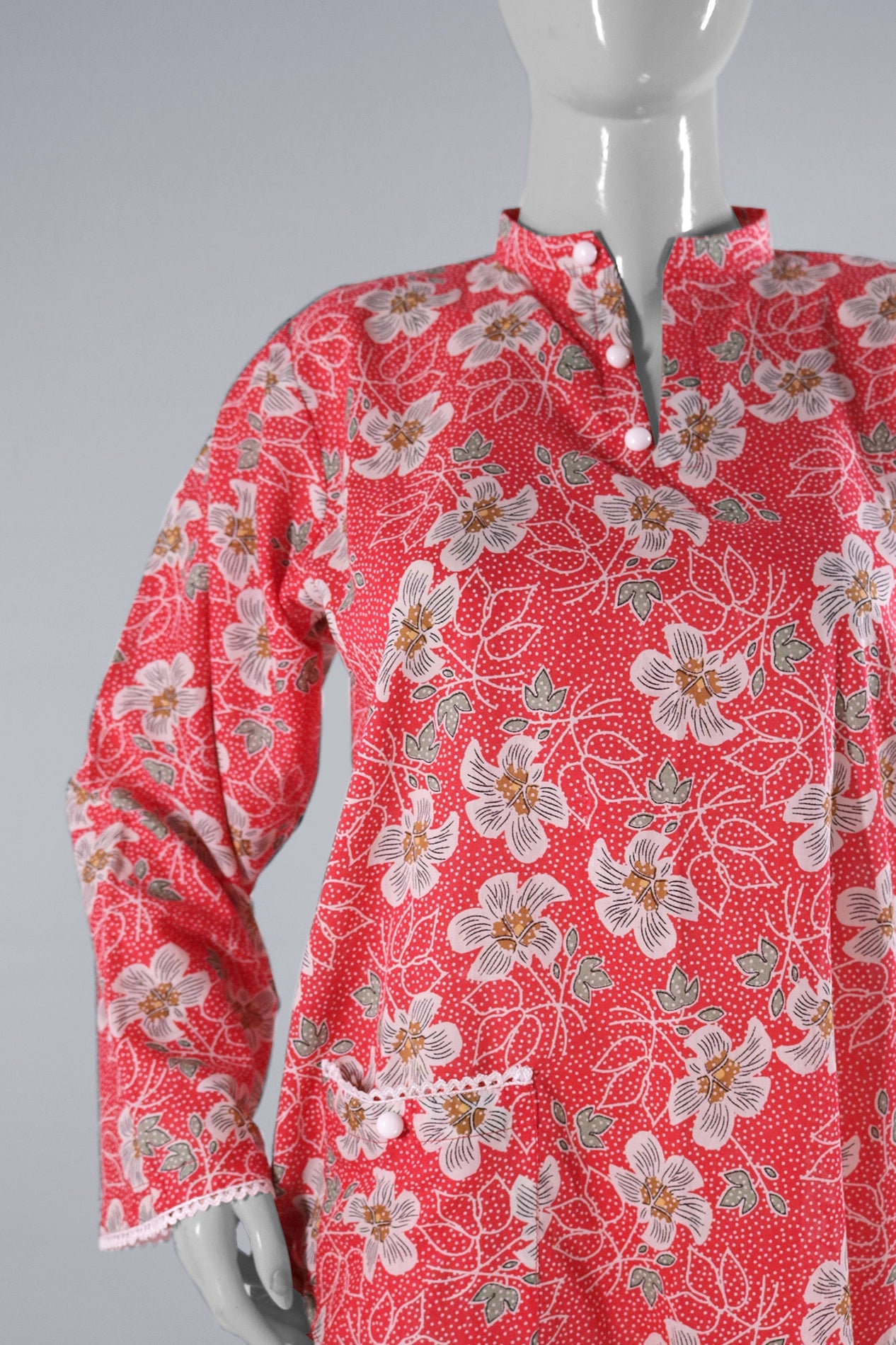 Floral Charm Lace Printed Lawn 2Pcs - Stitched