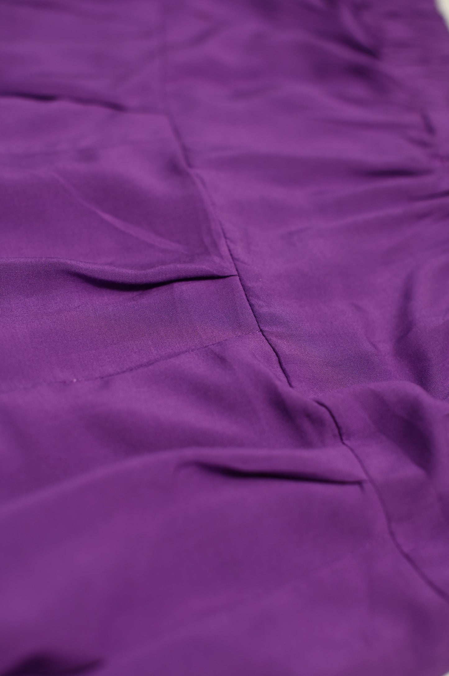 High-Waisted Pleated Linen Skirt with Pockets