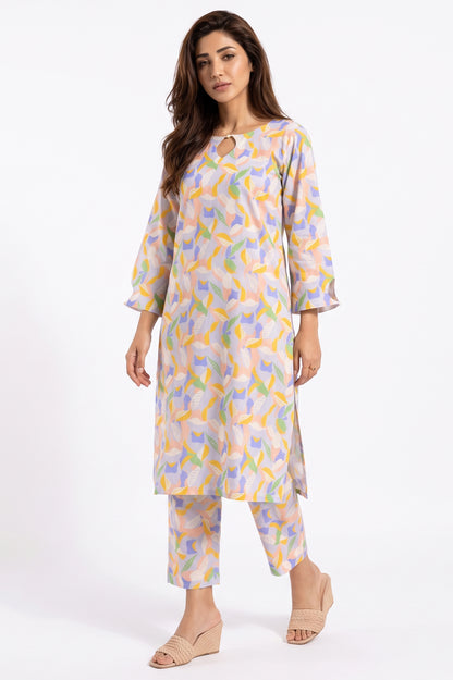 Pastel Patels Lawn Co-Ord Set