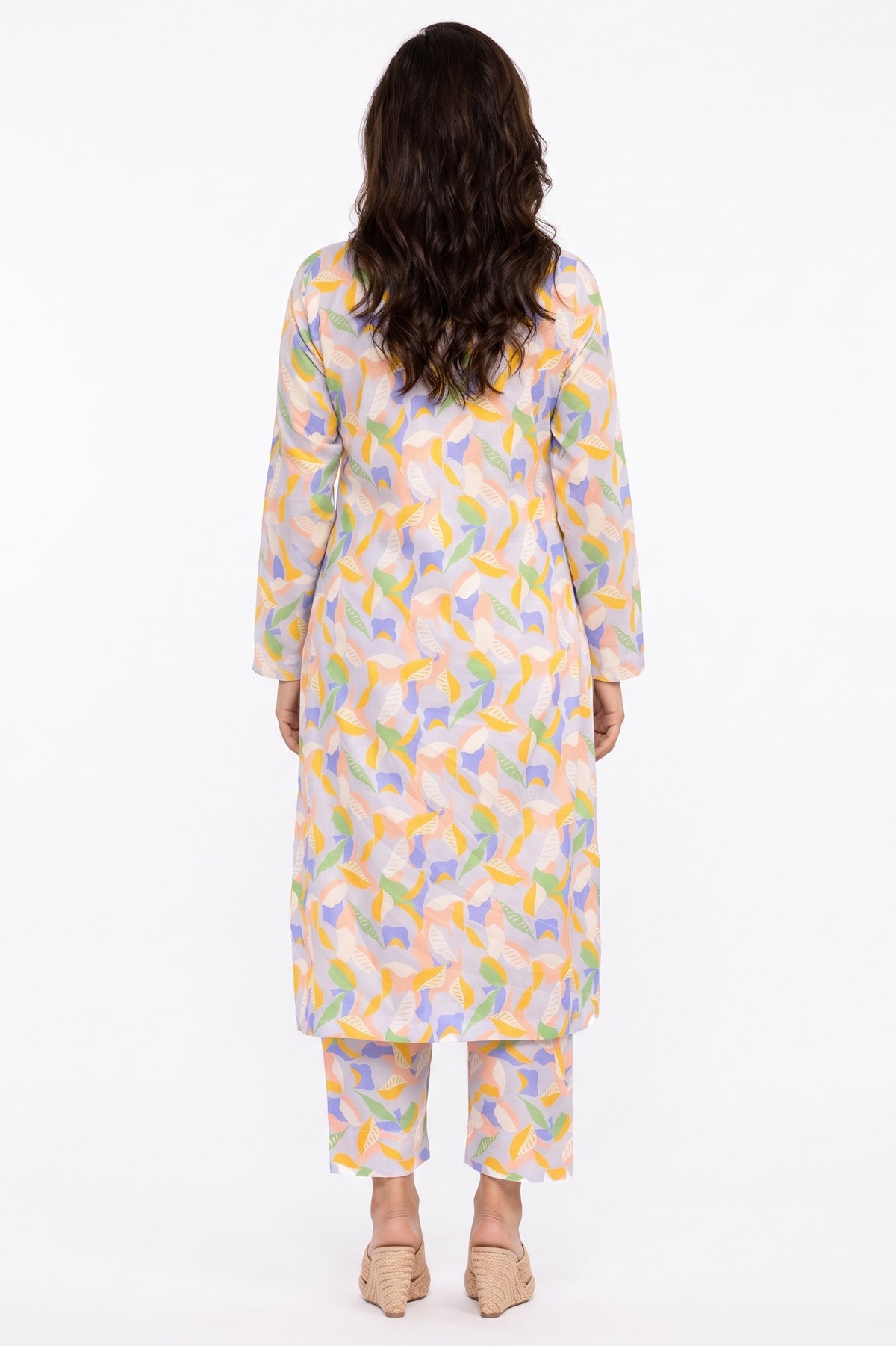 Pastel Patels Lawn Co-Ord Set