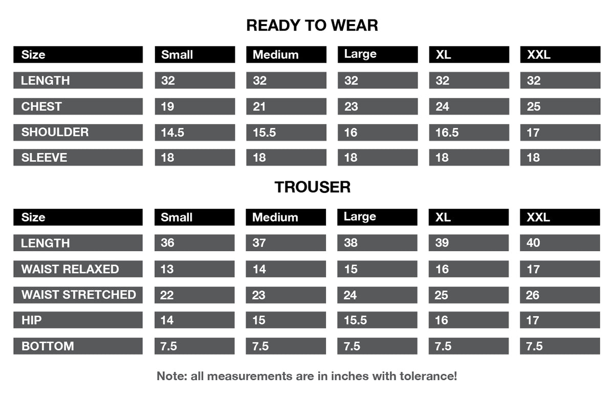 Size Chart Full Resolution