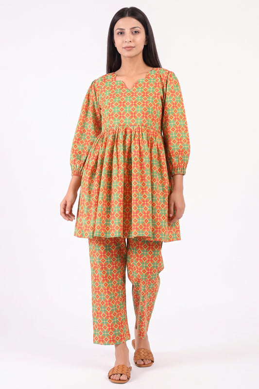 Retro Lawn Co-Ord Set