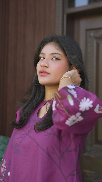 Wildflower Cotton Maxi Design