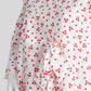 Flowerline Printed Chiffon Dress