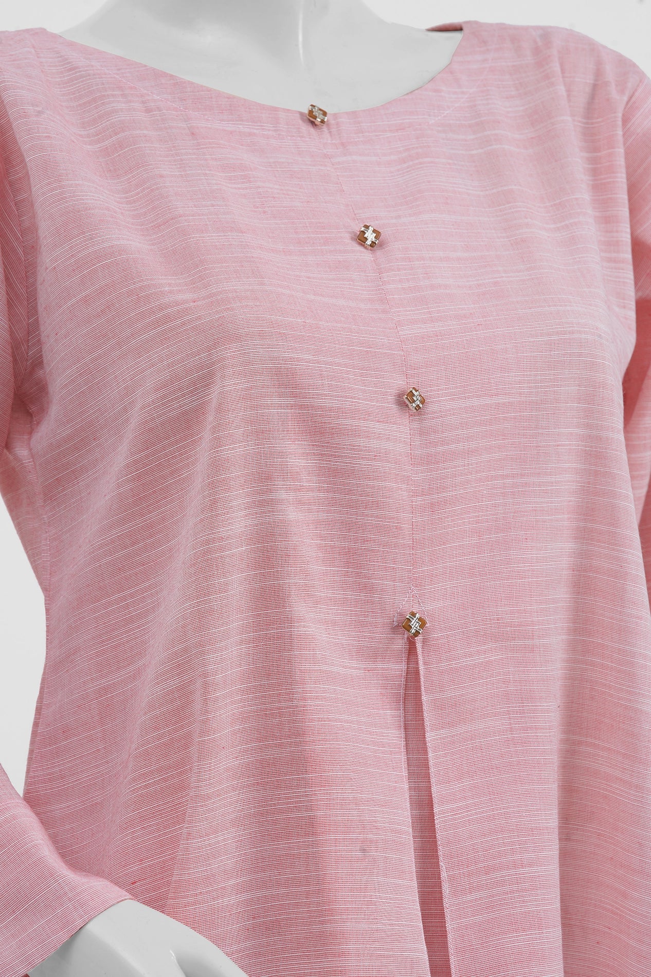 Pink Blush Printed Cotton Dress